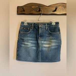 Women’s LEI Jean Mini Skirt
